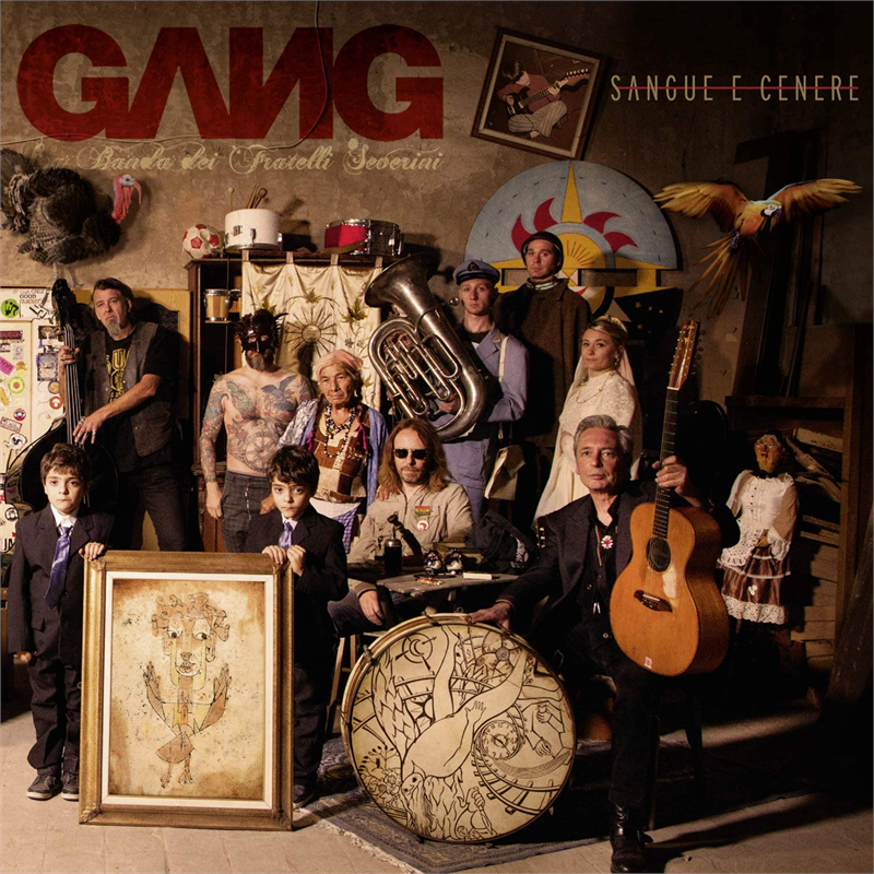 GANG - SANGUE E CENERE (2LP - ROSSO | REM22 - 2015)