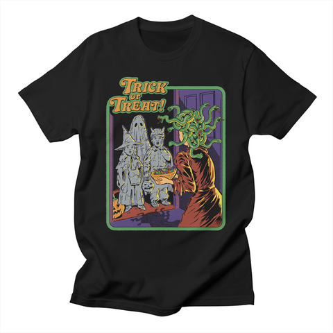 STEVEN RHODES - TRICK OR TREAT - NERO - (M) - T-SHIRT