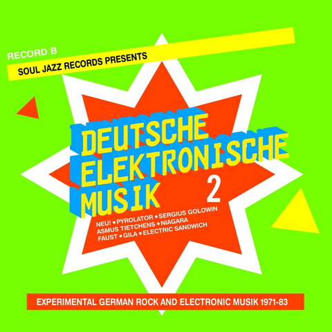 SOUL JAZZ RECORDS - ARTISTI VARI - DEUTSCHE ELEKTRONISCHE MUSIK - VOL.2/B (2LP - REM22 - 2013)