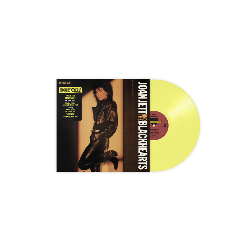 JOAN JETT & THE BLACKHEARTS - UP YOUR ALLEY (LP - GIALLO | RSD'23 - 1988)
