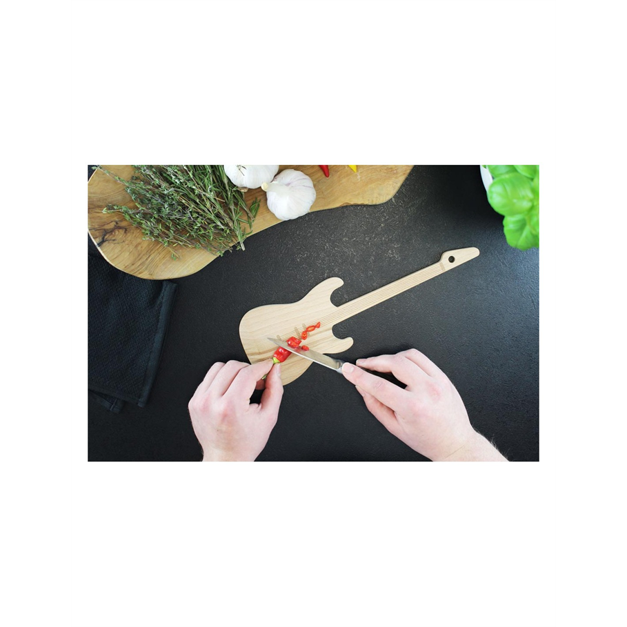 SPATOLA + TAGLIERE - CHITARRA - SPATOLA & MINI TAGLIERE - 2IN1 - CHITARRA - LEGNO