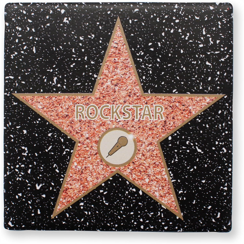 SOTTOBICCHIERI - SOTTOBICCHIERI ROCKSTAR - CERAMICA