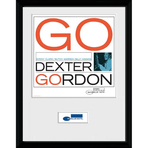 BLUE NOTE - DEXTER - STAMPA IN CORNICE 30X40CM