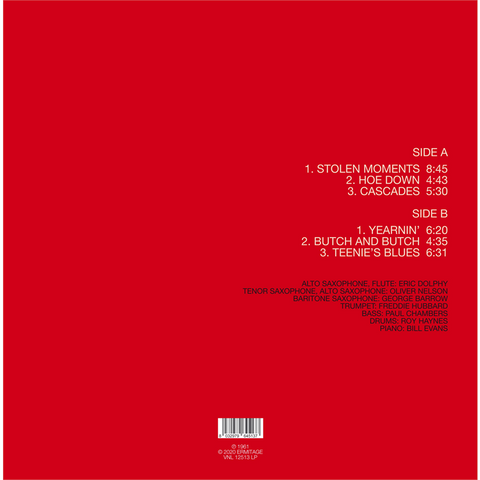 OLIVER NELSON - BLUES & THE ABSTRACT TRUTH (LP - REM20 - 1961)