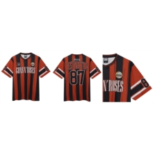 GUNS N' ROSES - APPETITE FOR DESTRUCTION ROCK FC - ROSSO - (L) - FOOTBALL SHIRT