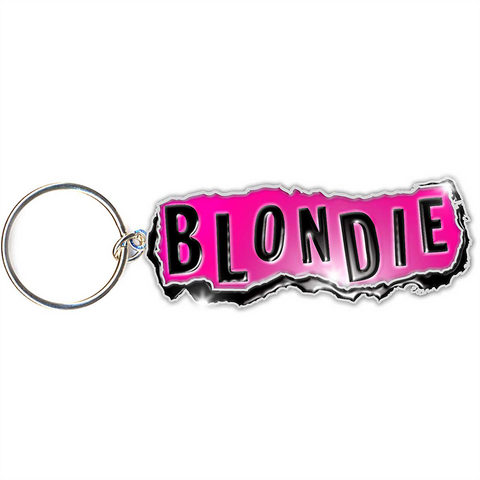 BLONDIE - PUNK LOGO - PORTACHIAVI