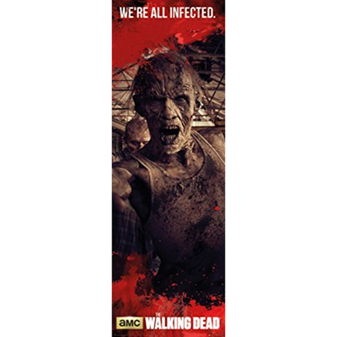 WALKING DEAD - ZOMBIES PORTA - 457 - POSTER 53 X 158