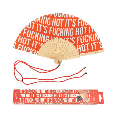 VENTAGLIO - IT'S FUCKING HOT - ROSSO