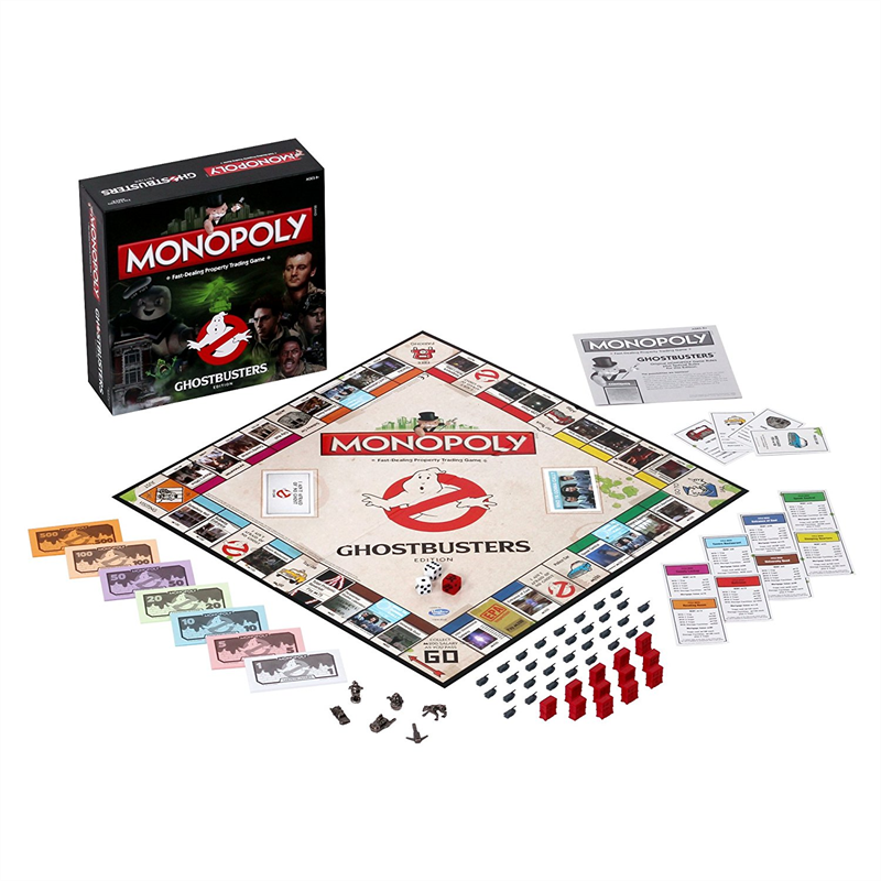 GHOSTBUSTERS - MONOPOLY - GHOSTBUSTERS- GIOCO DA TAVOLO MONOPOLI