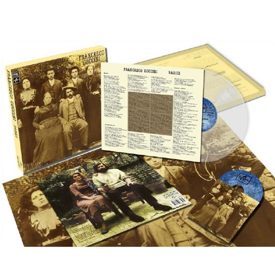 GUCCINI FRANCESCO - RADICI: 50TH ANNIVERSARY (LP+CD+POSTER - LTD EDITION BOX SET | REM22 - 1972)