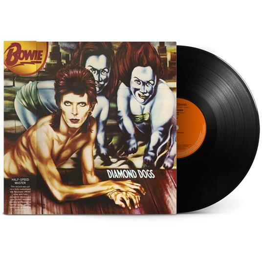 DAVID BOWIE - DIAMOND DOGS (LP - 50TH ANN | REM24 - 1974)