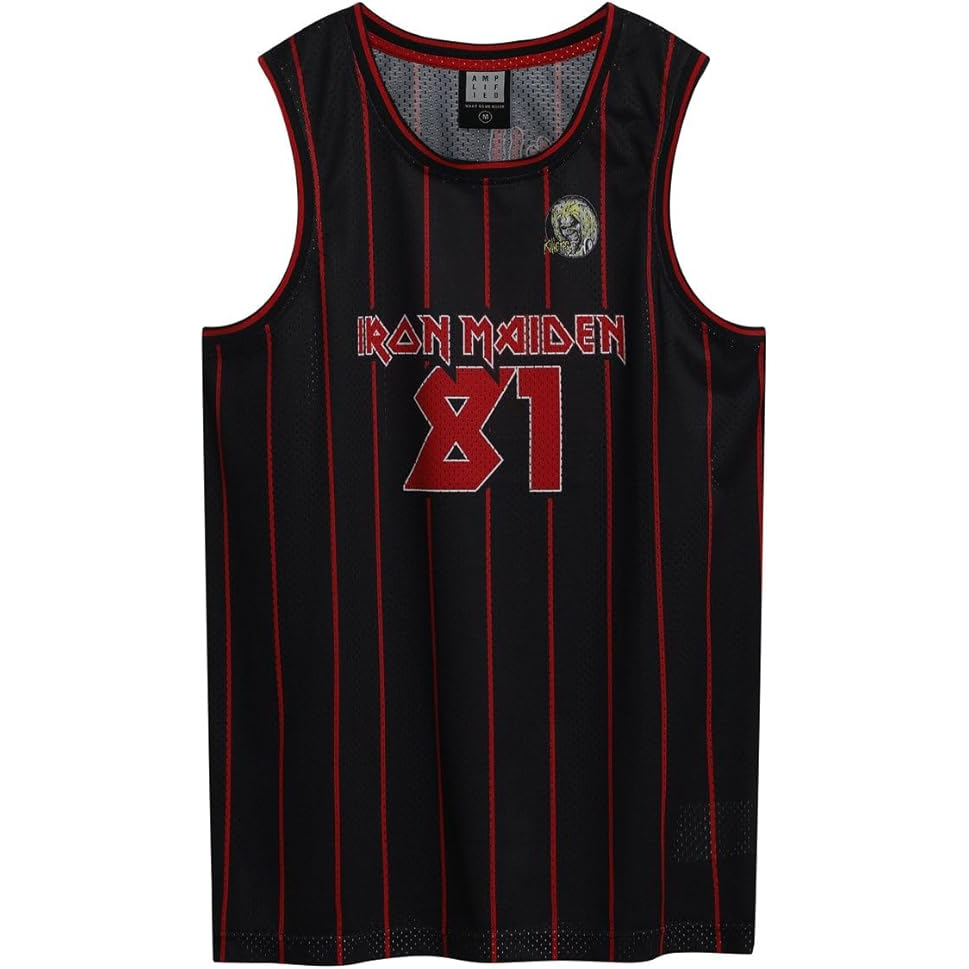 IRON MAIDEN - KILLER - NERO - (XL) - CANOTTIERA - BASKETBALL JERSEY