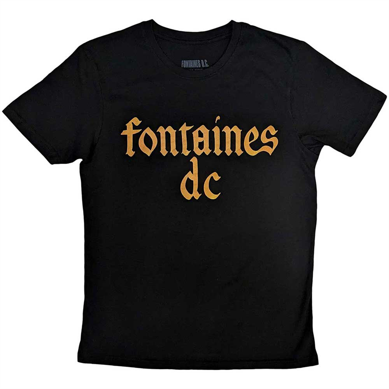FONTAINES D.C. - GOTHIC - NERO - (XL) - TSHIRT