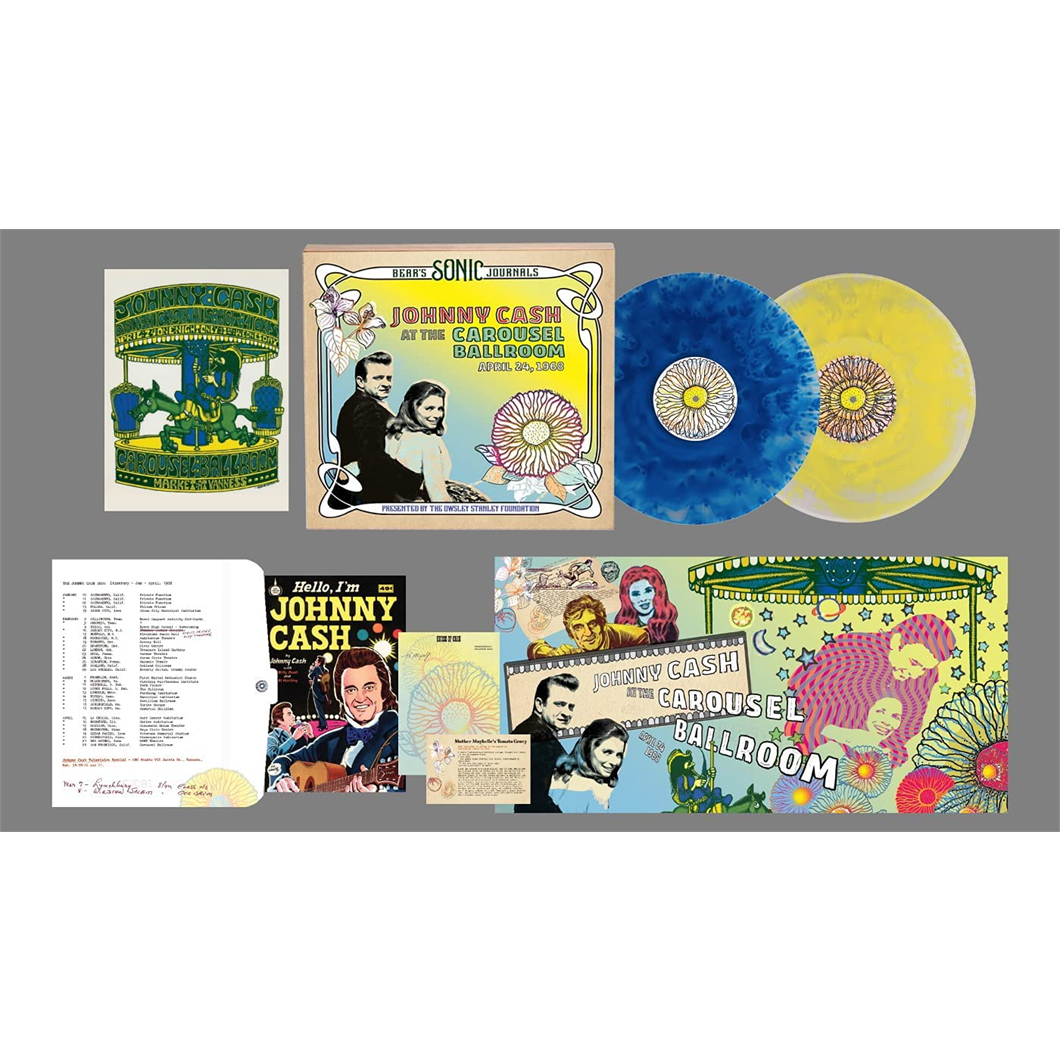 JOHNNY CASH - BEAR'S SONIC JOURNALS JOHNNY CASH AT THE CAROUSEL BALLROOM ‘68 (2LP - 2022)