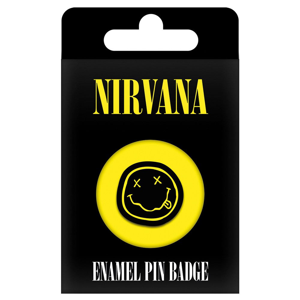 NIRVANA - SMILEY - SPILLA SMALTATA