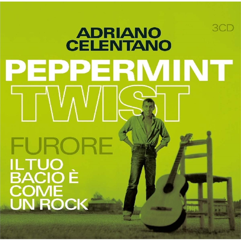 ADRIANO CELENTANO - PEPPERMINT TWIST / FURORE / IL TUO BACIO E' COME UN ROCK (3CD)