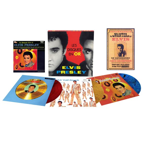 ELVIS PRESLEY - LES DISQUES EN OR D'ELVIS (3LP - COLORATO | RSD'22 - 1968)