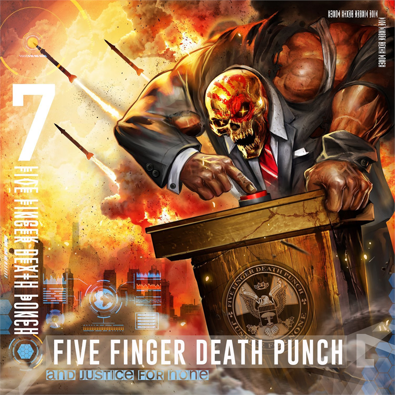 FIVE FINGER DEATH PUNCH - AND JUSTICE FOR NONE (2018)