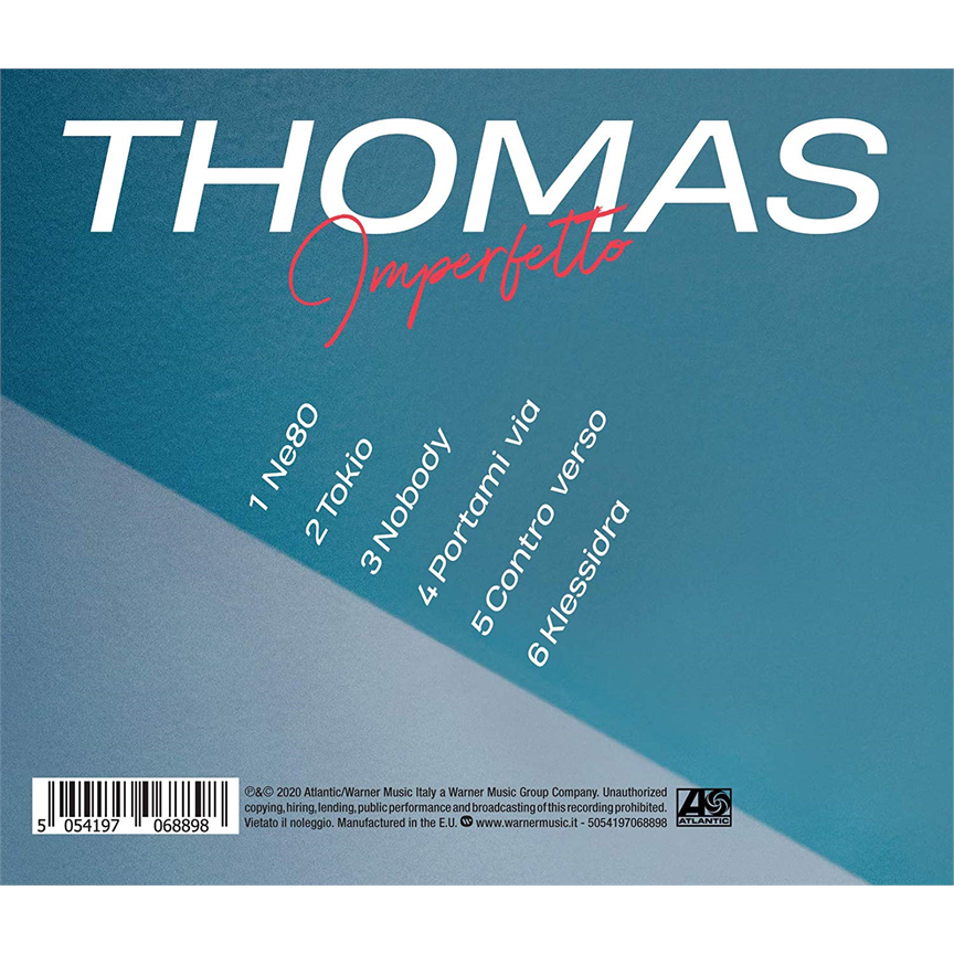THOMAS - IMPERFETTO (2020 - EP)