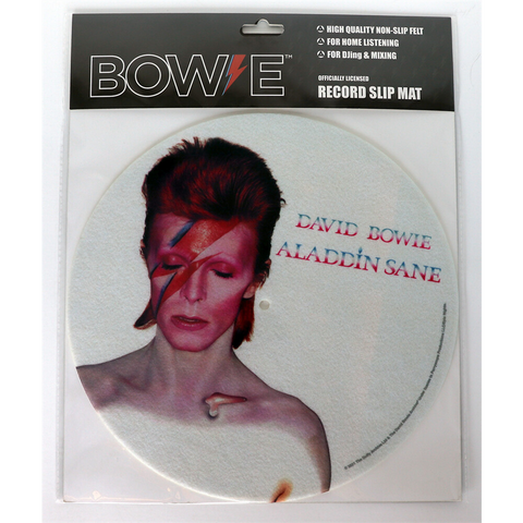 DAVID BOWIE - ALADDIN SANE- SLIPMAT / TAPPETINO GIRADISCHI