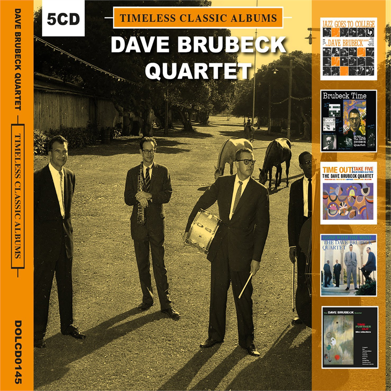 DAVE BRUBECK - TIMELESS CLASSIC ALBUMS (5CD)