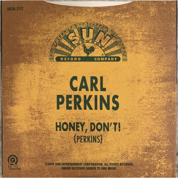 CARL PERKINS - HONEY DON'T (3'' - MINI VINILE)