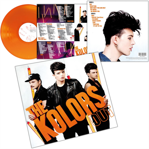 THE KOLORS - OUT (LP - ARANCIONE | REM24 - 2015)
