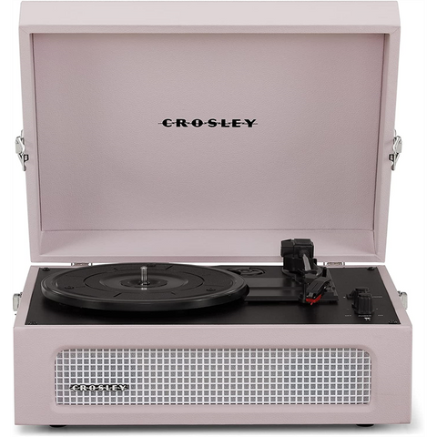 GIRADISCHI VALIGETTA CROSLEY VOYAGER - Colore Rosa | Casse Integrate | Bluetooth  In/Out