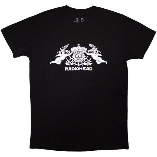 RADIOHEAD - BEARHEAD CREST - NERO - (XL) - TSHIRT