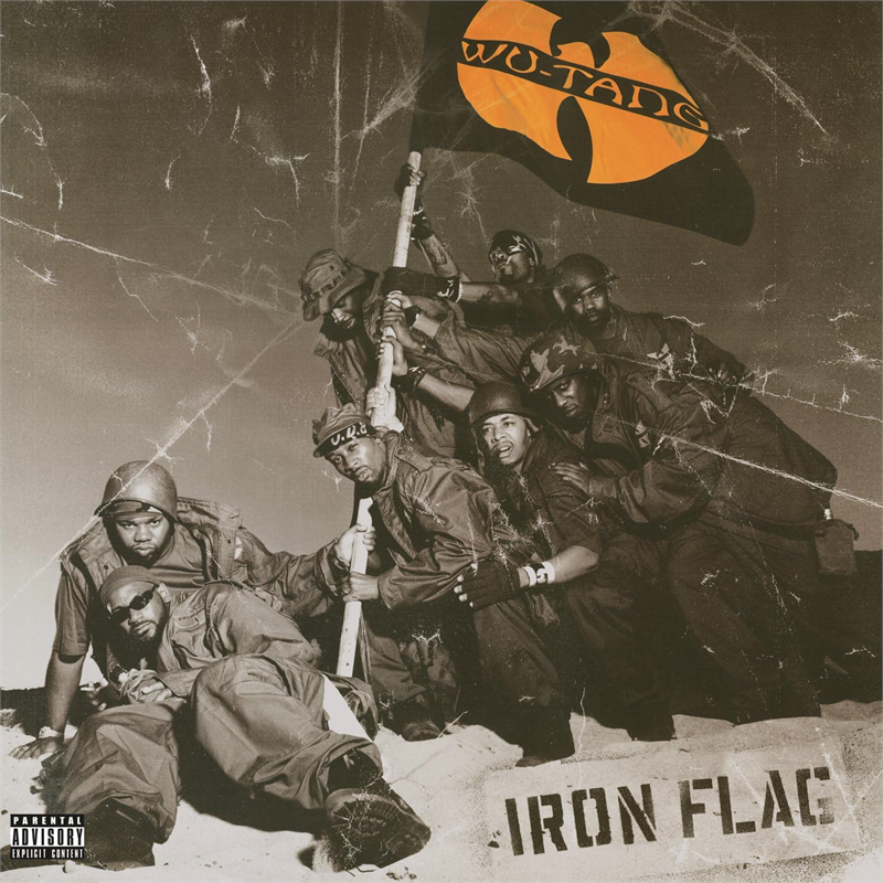WU-TANG CLAN - IRON FLAG (2LP - REM'17 - 2001)