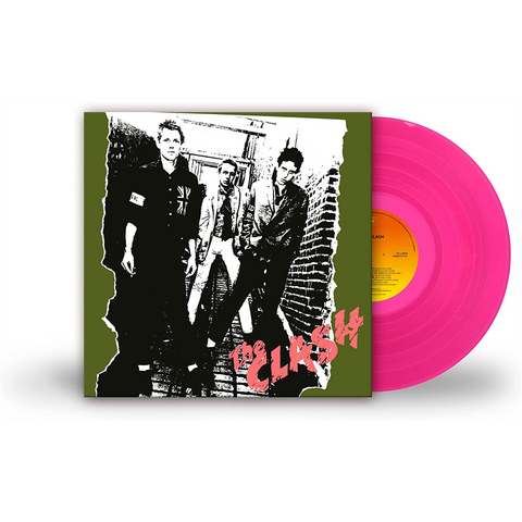 THE CLASH - THE CLASH (LP - ROSA TRASPARENTE | REM23 - 1977)