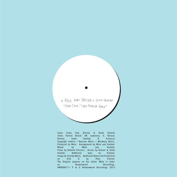 MALA - COMO COMO (10'' - 2013)