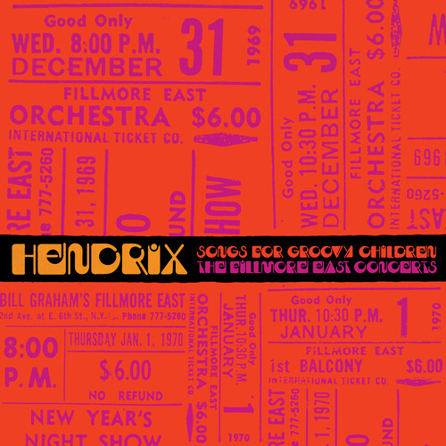 JIMI HENDRIX - SONGS FOR GROOVY CHILDREN: FILLMORE EAST CONCERTS (5CD)