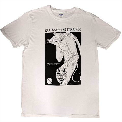 QUEENS OF THE STONE AGE - LIMBO - BIANCO - L - T-SHIRT