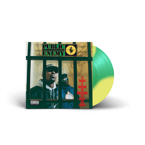 PUBLIC ENEMY - IT TAKES A NATION OF MILLIONS (LP - STRIPED | REM25 - 1988)
