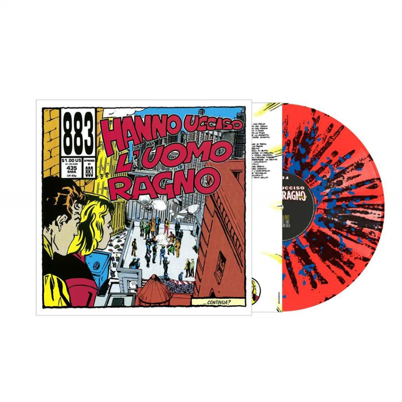 883 - HANNO UCCISO L'UOMO RAGNO (LP - SPLATTER | LTD ED | REM24 - 1992)