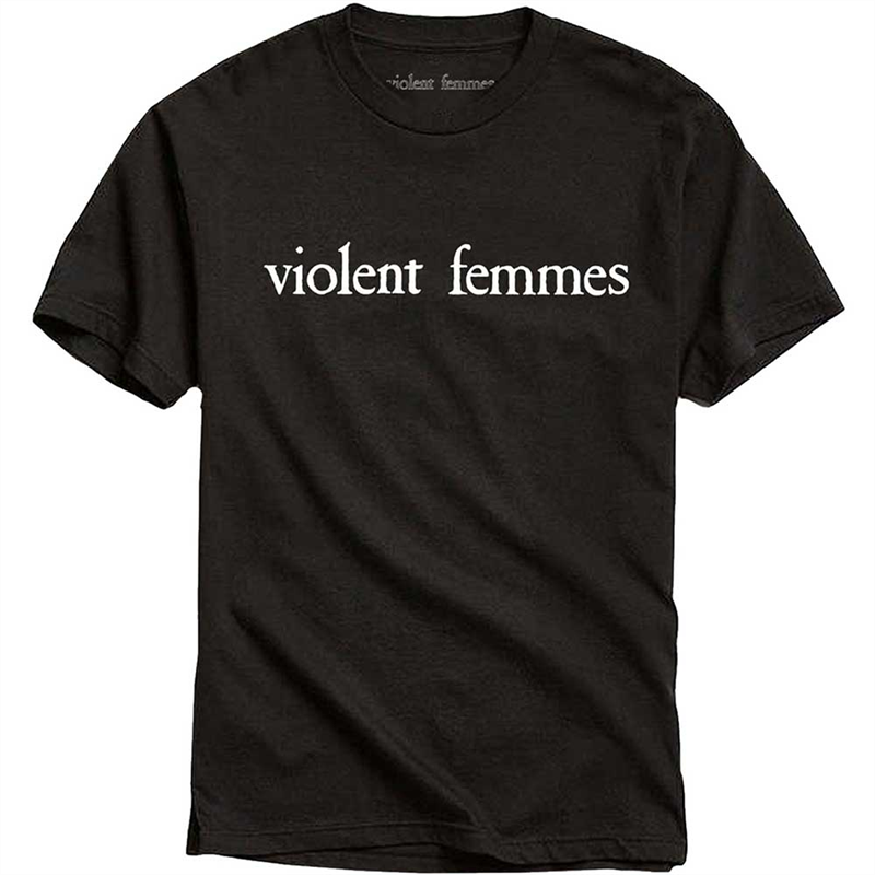 VIOLENT FEMMES - WHITE VINTAGE LOGO - NERO - M - T-SHIRT
