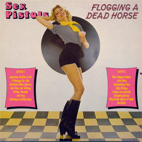 SEX PISTOLS - FLOGGING A DEAD HORSE (LP, COMP, 1ST)