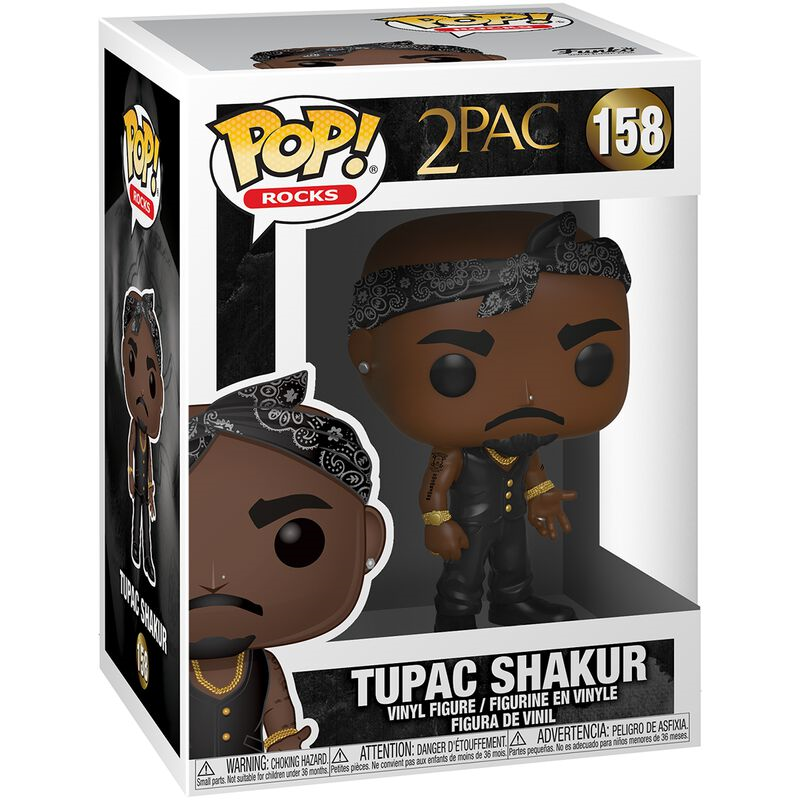 TUPAC - BANDANA - FUNKO POP | ROCKS!