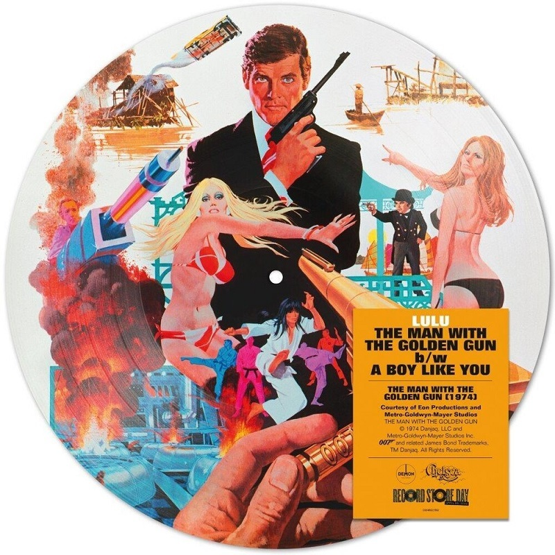 LULU - SOUNDTRACK - MAN WITH THE GOLDEN GUN (12'' - PICTURE DISC - RSD'24)