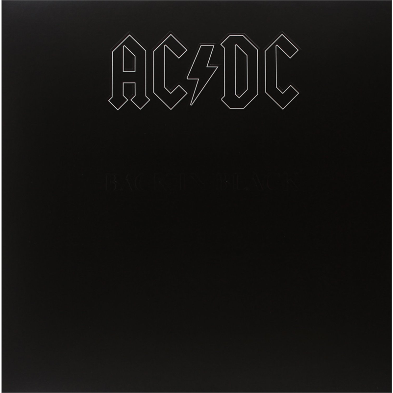 AC/DC - BACK IN BLACK (LP - REM09 - 1980)
