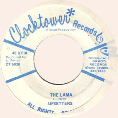 THE UPSETTERS - IRON FIST / THE LAMA (7")
