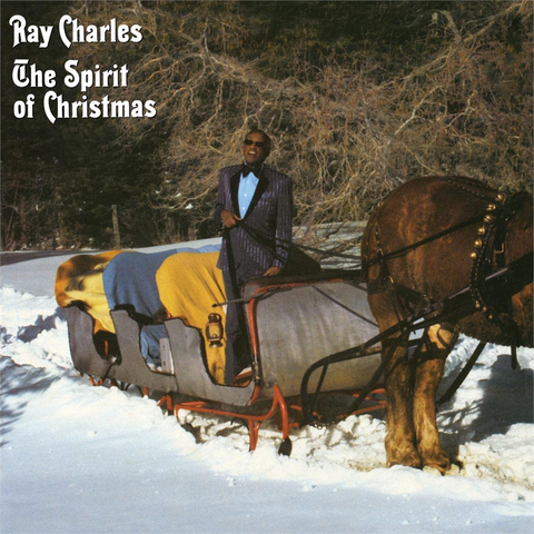 RAY CHARLES - SPIRIT OF CHRISTMAS (LP - REM22 - 1985)