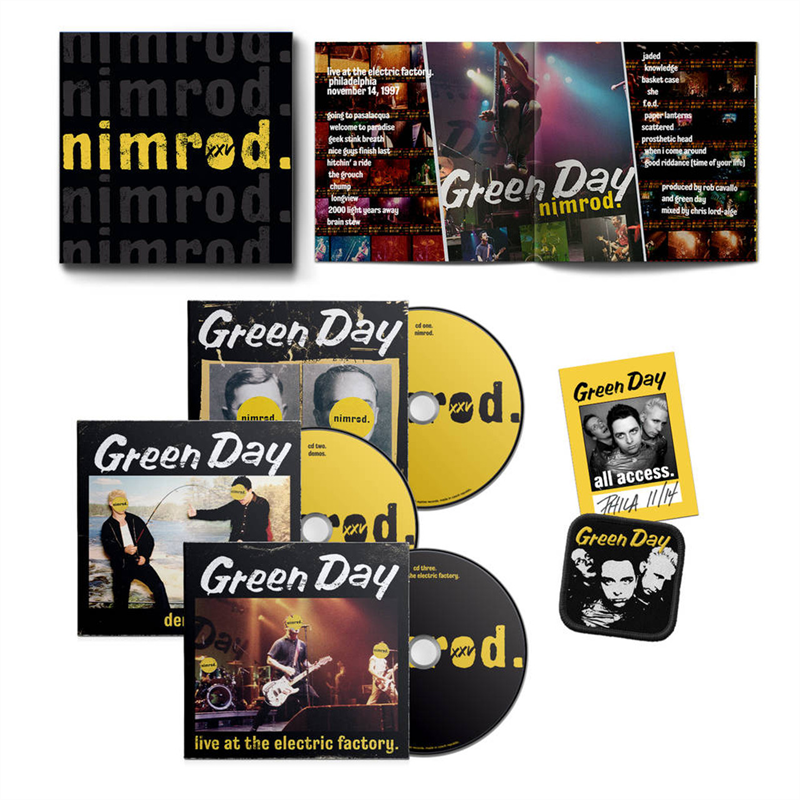 GREEN DAY - NIMROD (1997 - 25TH ANN - 3CD | REM23)