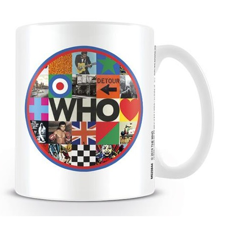 THE WHO - TARGET LOGO - TAZZA