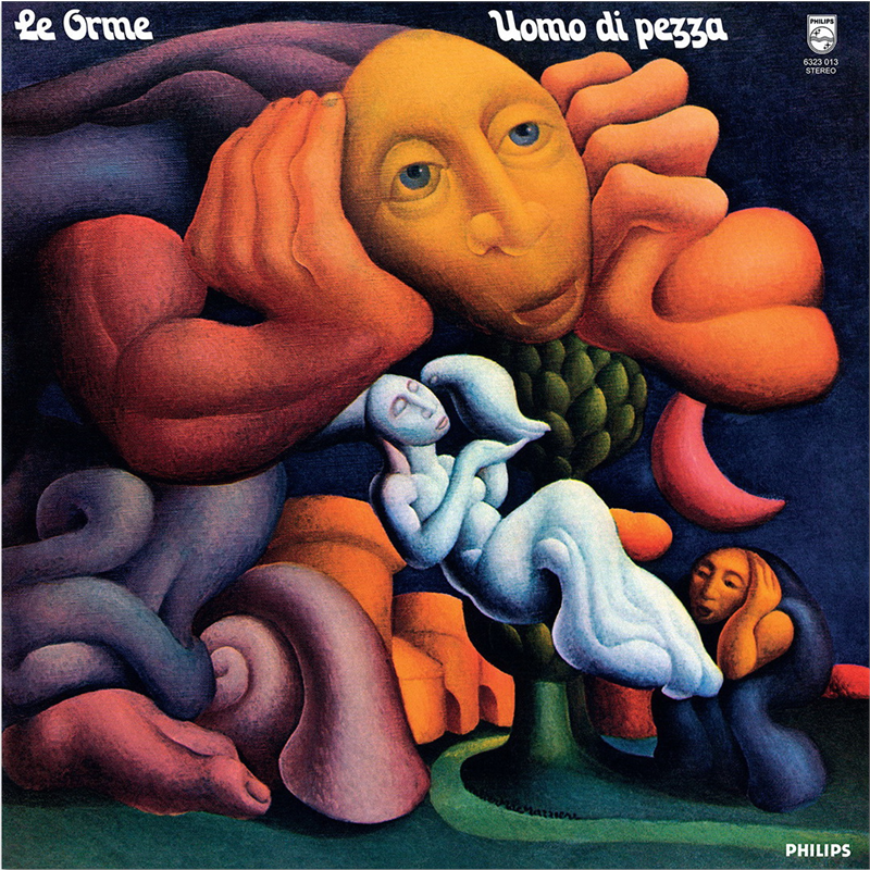 LE ORME - UOMO DI PEZZA (LP - LTD | CLEAR RED - 1972)