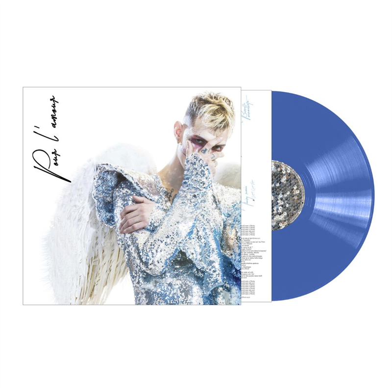 ACHILLE LAURO - POUR L'AMOUR (LP - BLU TRASPARENTE | REM24 - 2018)