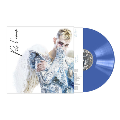 ACHILLE LAURO - POUR L'AMOUR (LP - BLU TRASPARENTE | REM24 - 2018)