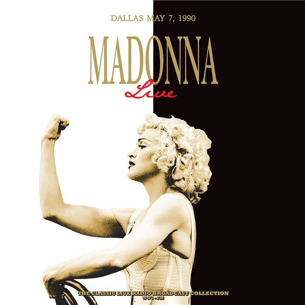 MADONNA - LIVE IN DALLAS ‘90 (2LP - ORO - 2022)