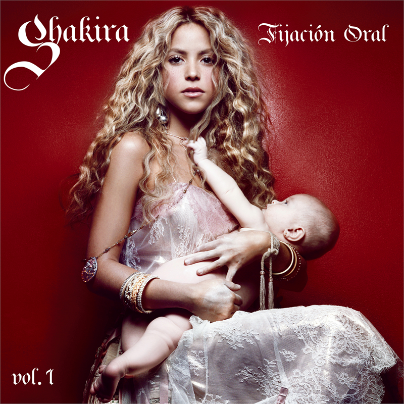 SHAKIRA - FIJACION ORAL VOL.1 (LP - 20TH ANN | COLORATO | REM25 - 2005)